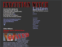 Tablet Screenshot of executionwatch.org